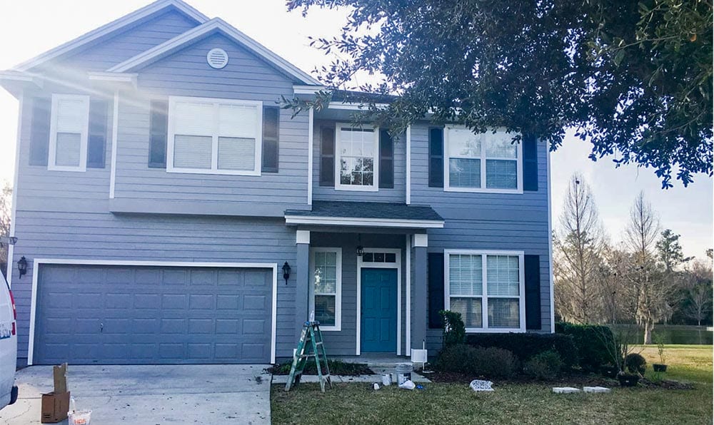 Exterior House Painting in Gainesville - After Paint