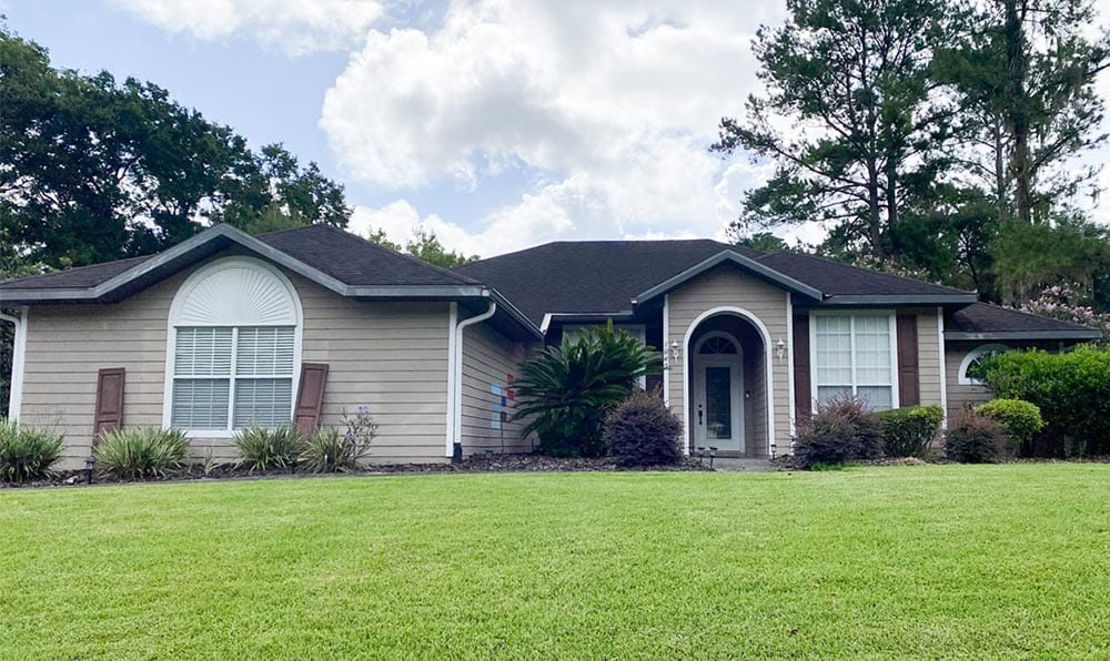 Exterior House Painting in Gainesville - Before Paint