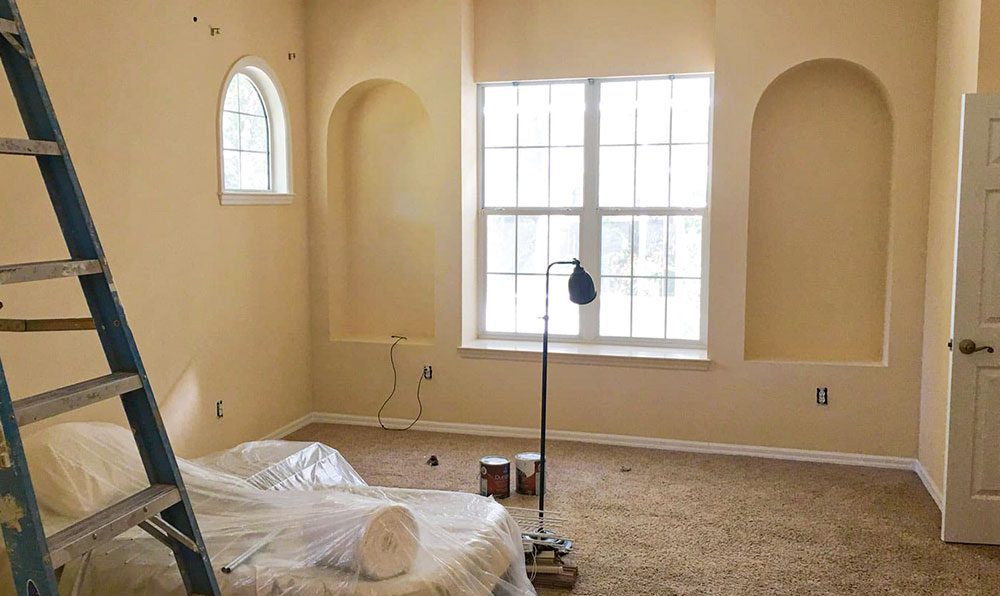 Interior House Painting Before