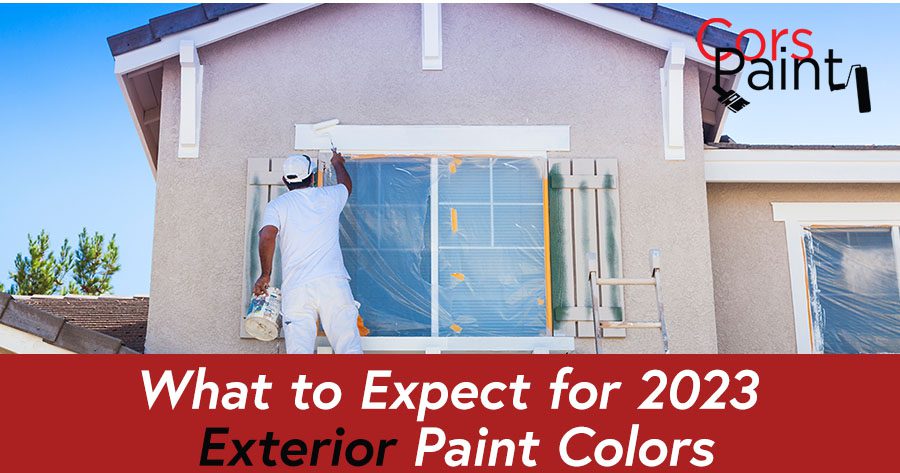 Exterior paint color trends for 2023