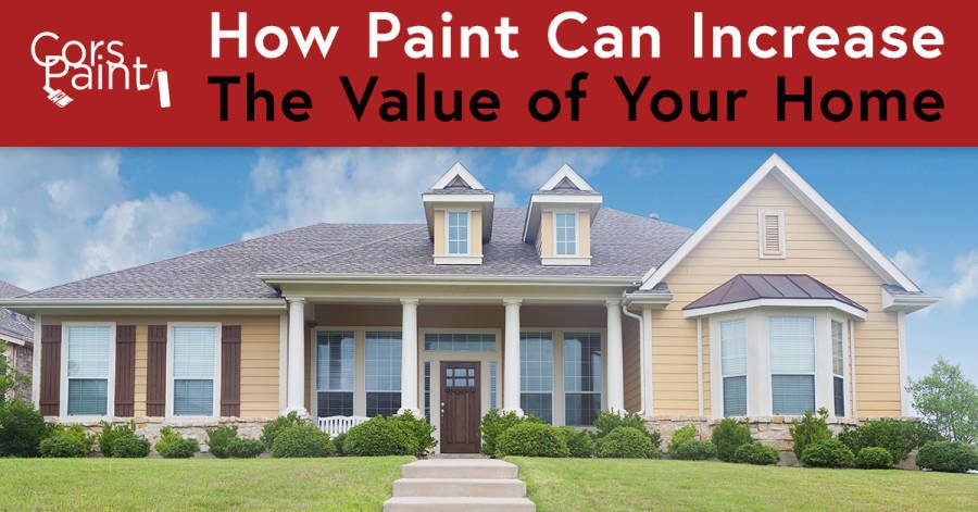 How paint can increase the value of your home